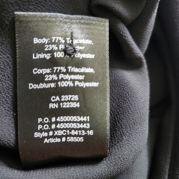 Babaton Japanese crepe fabric sleeveless dress - Picture 7 of 11